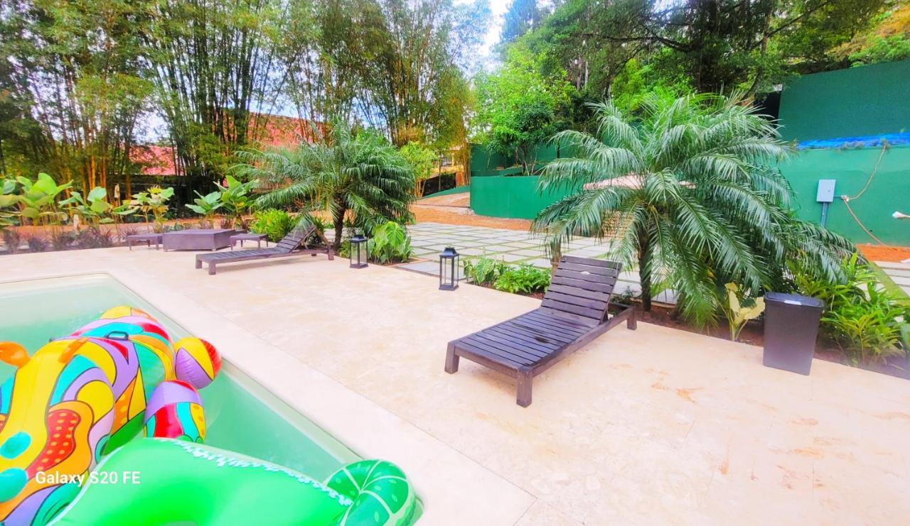 La Semilla Ecolodge แซร์โรอาซูล ภายนอก รูปภาพ